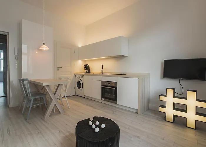 Centrum Baltic 5 Min Od Morza Апартаменты Гдыня